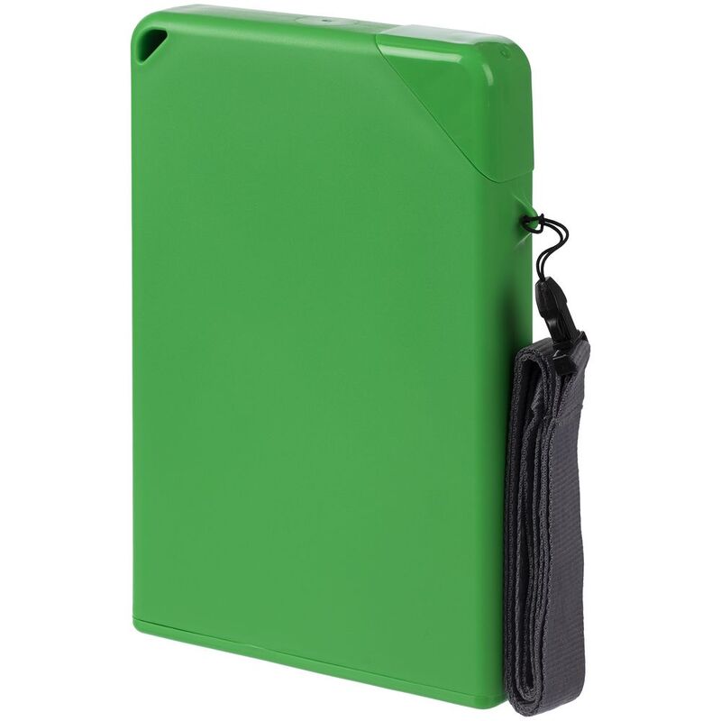 Плоская бутылка для воды Flacon, зеленая арт.16598.90