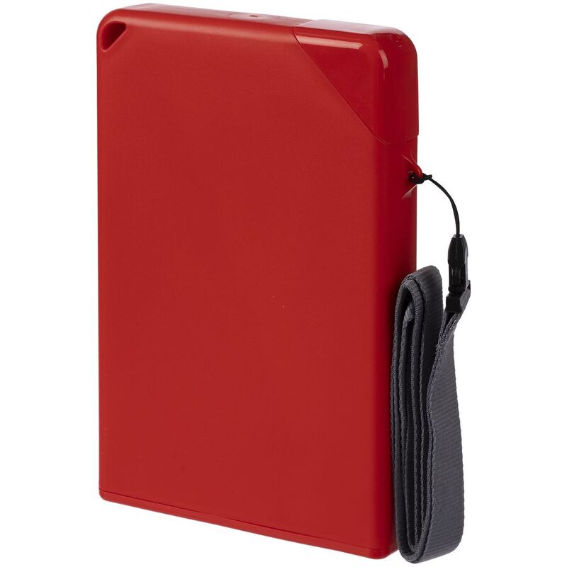 Плоская бутылка для воды Flacon, красная арт.16598.50