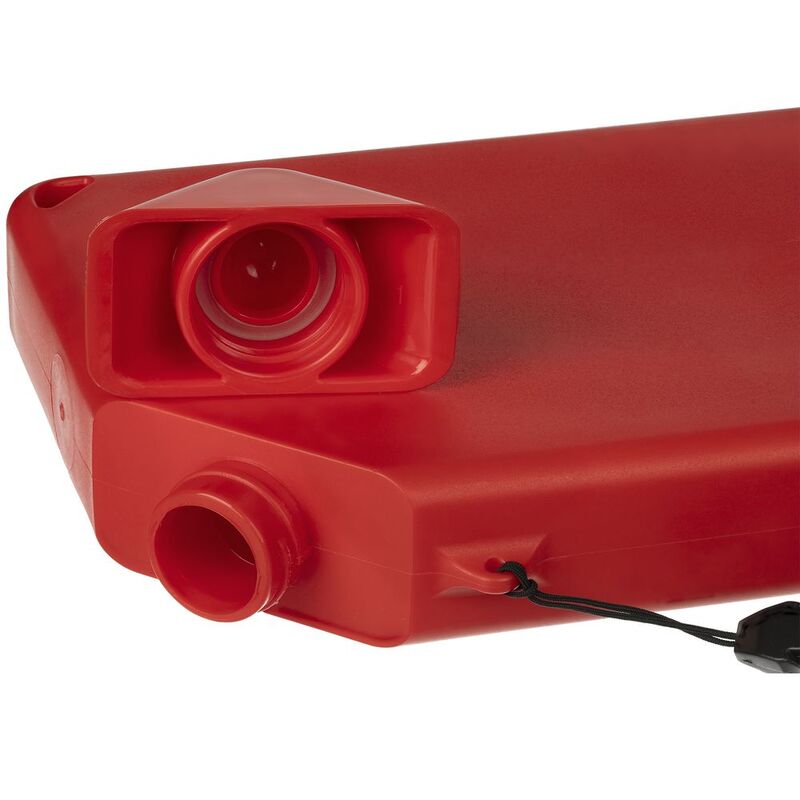 Плоская бутылка для воды Flacon, красная арт.16598.50