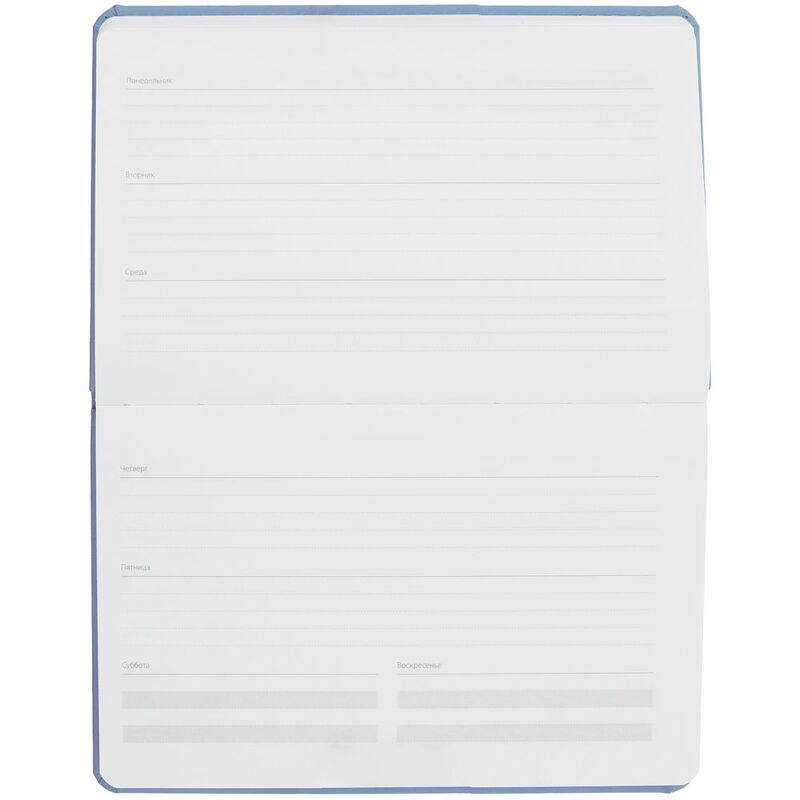 Еженедельник Urban, недатированный, голубой арт.72076.14