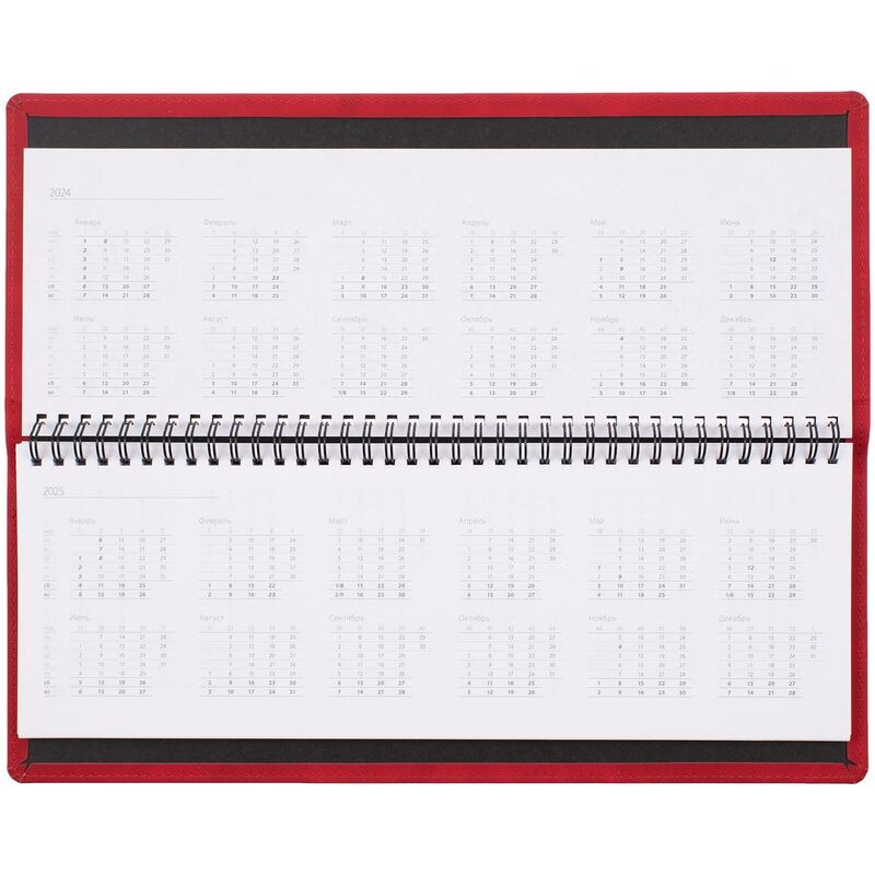 Планинг Urban, недатированный, красный арт.72077.50