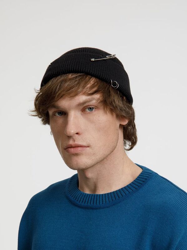 Шапка Pricker, черная арт.20245.30