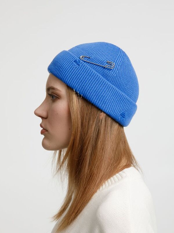 Шапка Pricker, синяя (аква) арт.20245.48