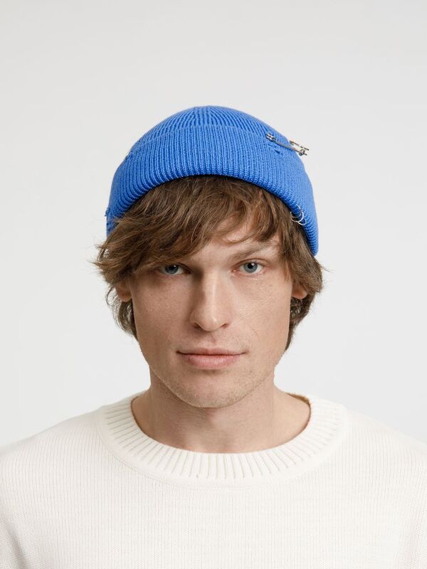 Шапка Pricker, синяя (аква) арт.20245.48