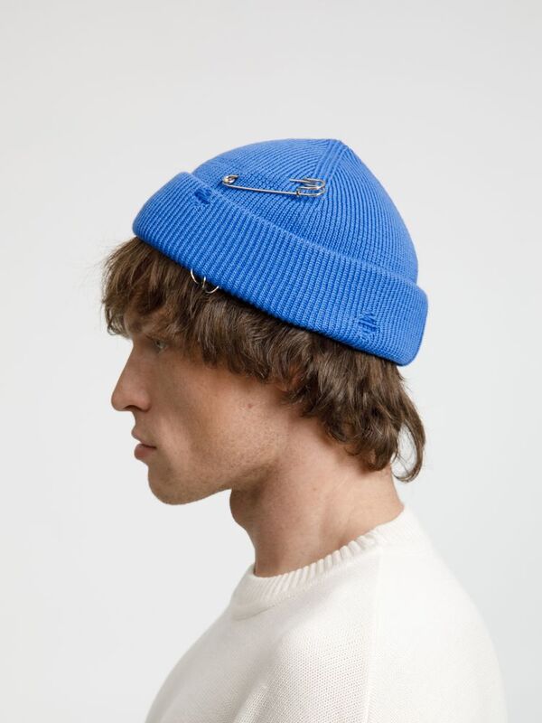 Шапка Pricker, синяя (аква) арт.20245.48