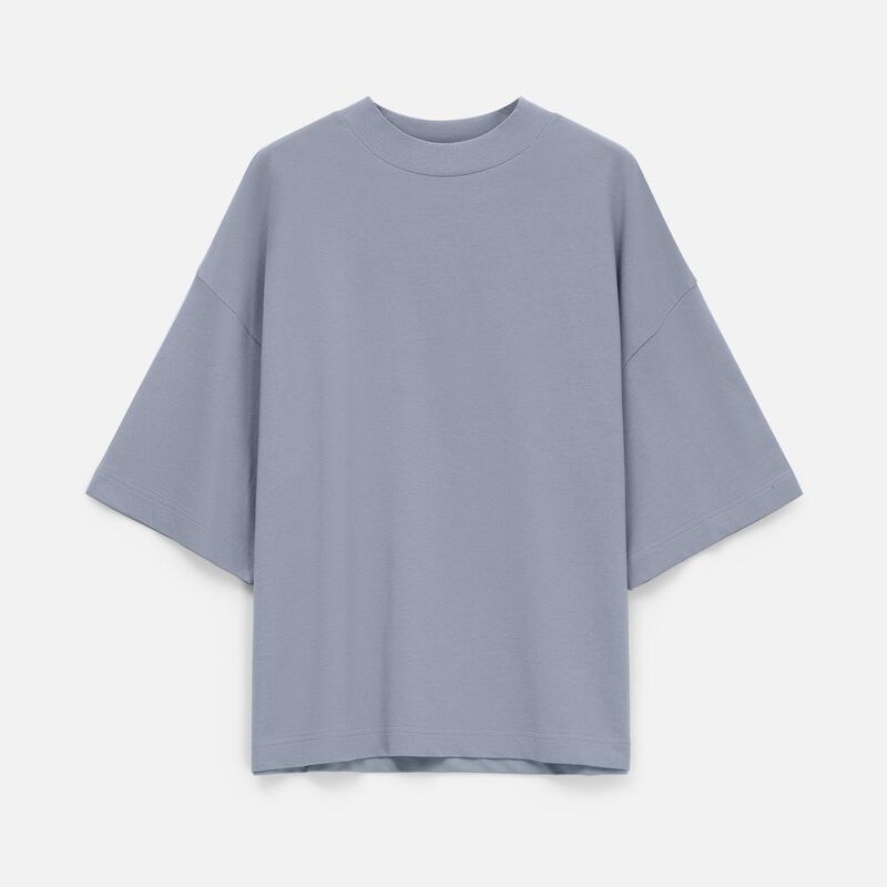 Футболка оверсайз унисекс T9, серая арт.18402.10