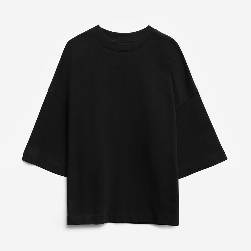 Футболка оверсайз Big Boss, черная арт.18403.30