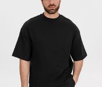 Футболка оверсайз Big Boss, черная арт.18403.30