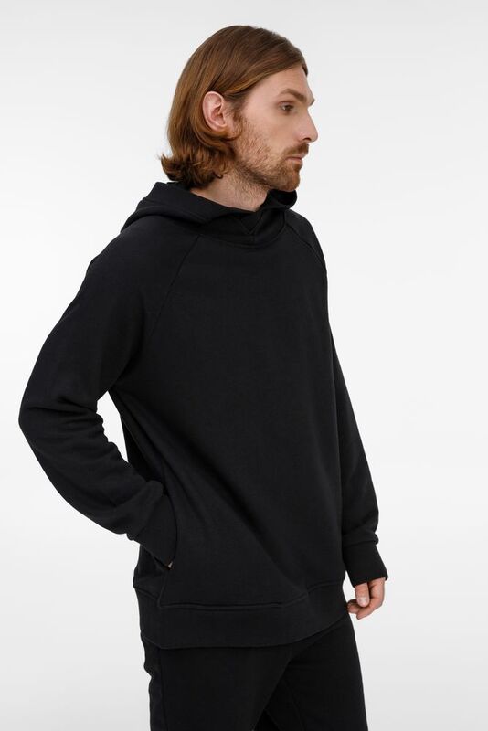 Худи унисекс H5, черное арт.18404.30