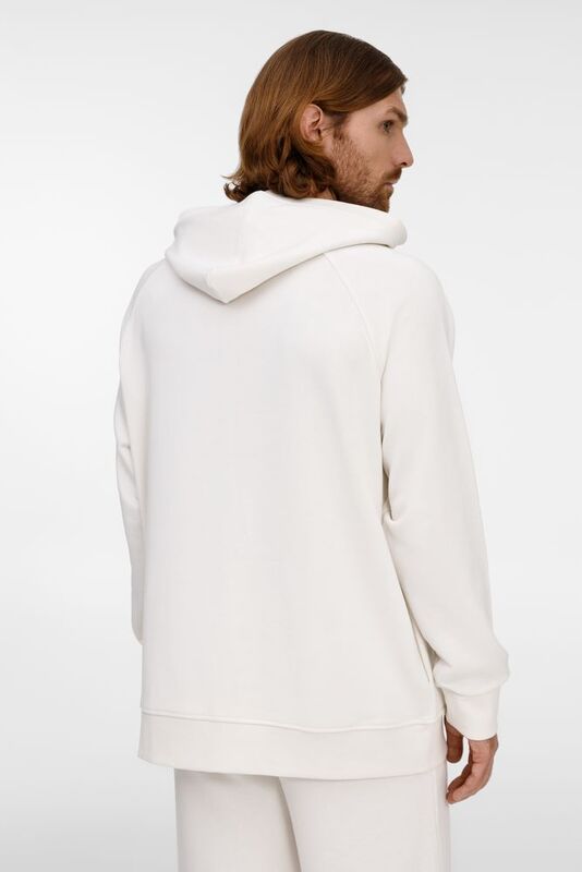 Худи унисекс H5, молочно-белое арт.18404.60