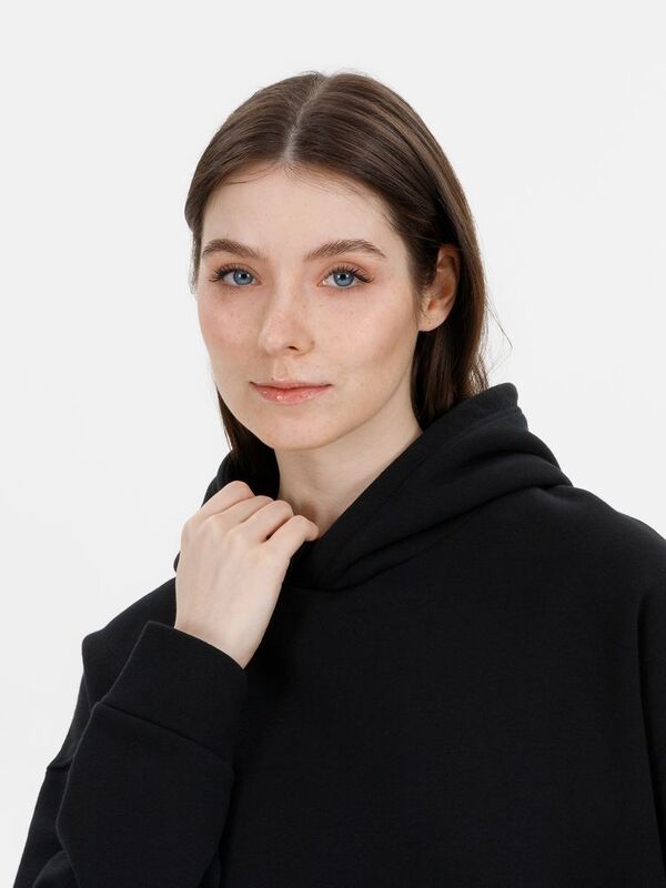 Худи оверсайз унисекс Snuggie, черное арт.18405.30