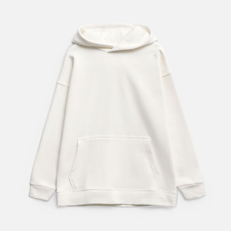 Худи оверсайз унисекс Snuggie, молочно-белое арт.18405.60