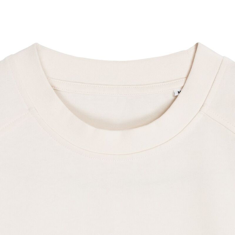 Футболка оверсайз унисекс Sideline, молочно-белая арт.18406.60