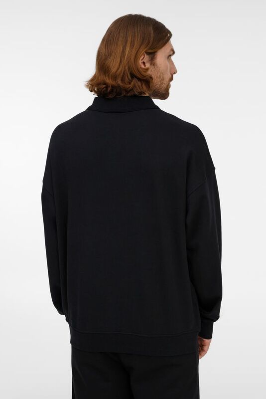 Свитшот оверсайз унисекс S6, черный арт.18409.30