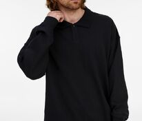 Свитшот оверсайз унисекс S6, черный арт.18409.30