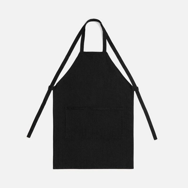 Фартук джинсовый E2, черный арт.16826.30