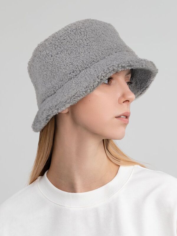 Панама Oblako, утепленная, серая арт.16882.10