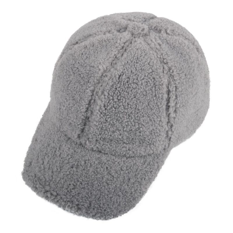 Бейсболка Oblako, утепленная, серая арт.16834.10