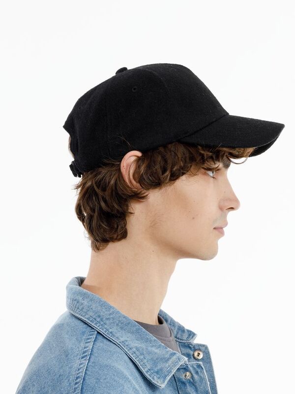 Бейсболка Woolridge, черная арт.16884.30