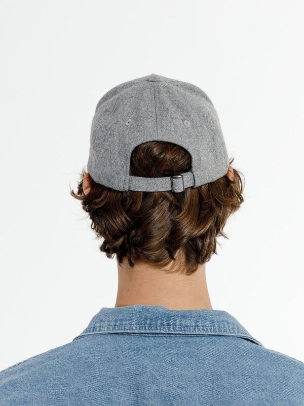 Бейсболка Woolridge, серый меланж арт.16884.11