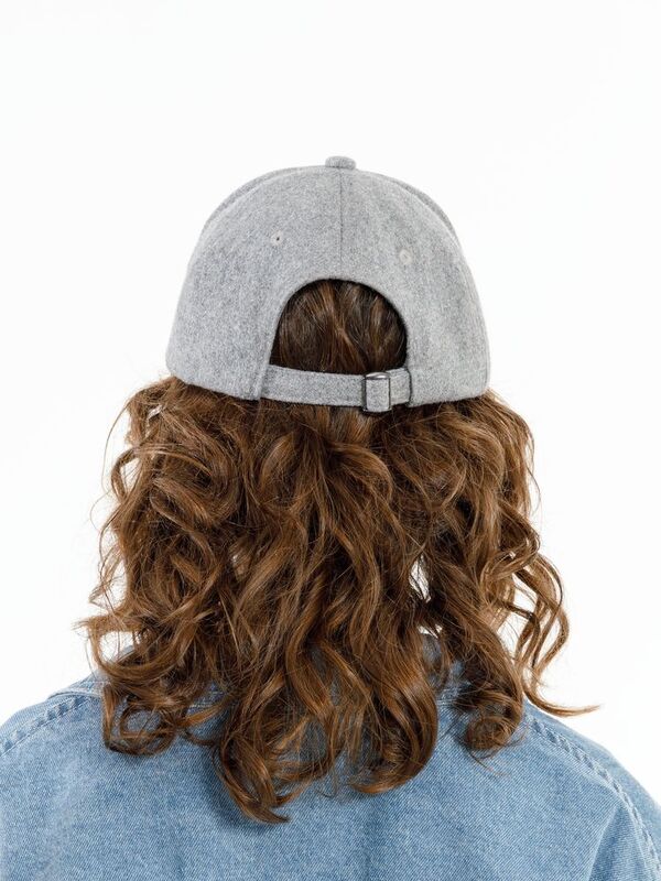 Бейсболка Woolridge, серый меланж арт.16884.11