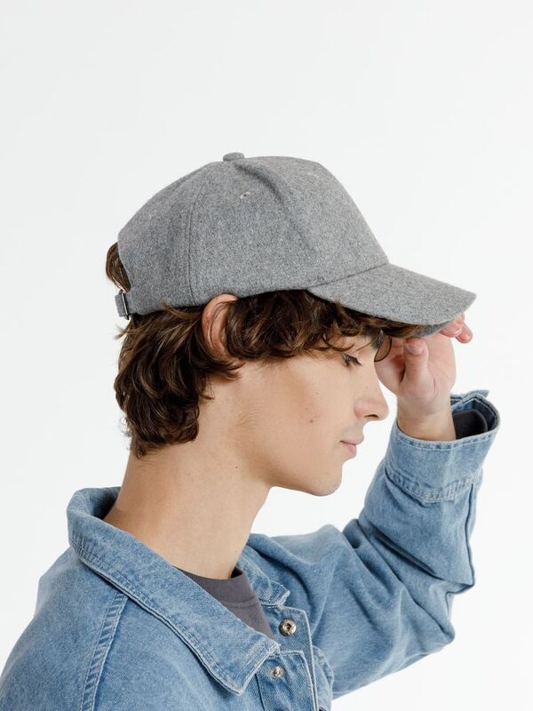 Бейсболка Woolridge, серый меланж арт.16884.11