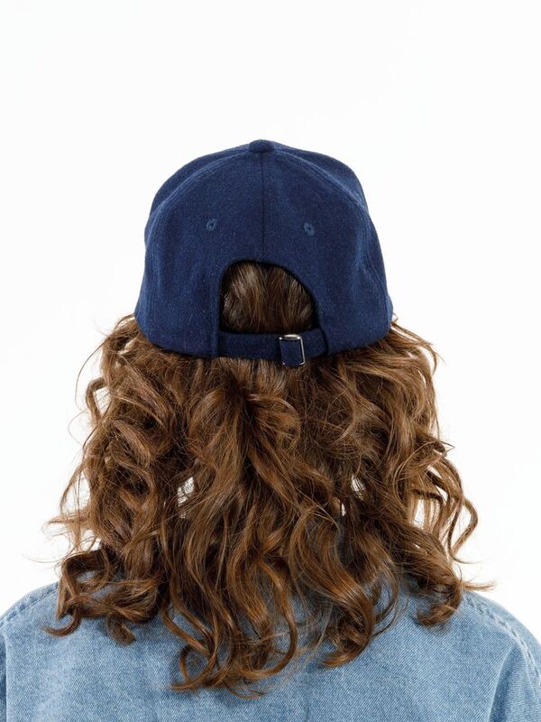 Бейсболка Woolridge, темно-синяя арт.16884.40