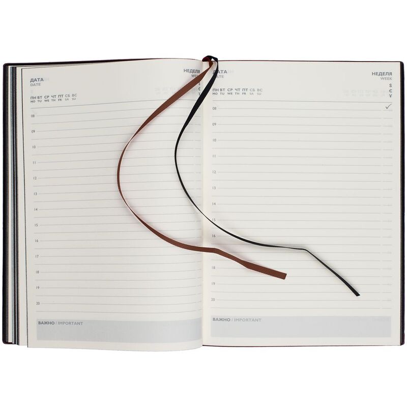 Ежедневник Avila, недатированный, коричневый арт.18298.59