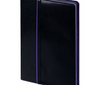 Ежедневник Alanis, недатированный, черный с фиолетовым арт.18299.37