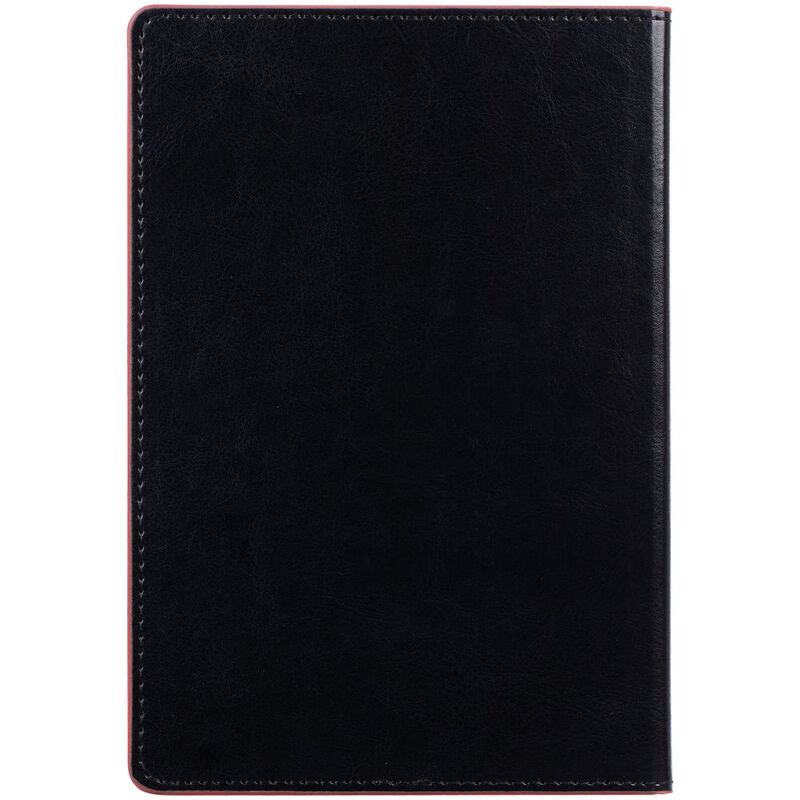Ежедневник Alanis, недатированный, черный с красным арт.18299.35