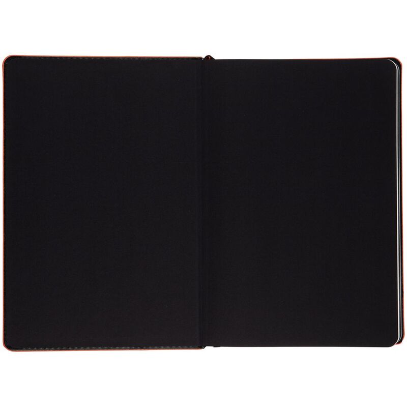 Ежедневник Alanis, недатированный, черный с красным арт.18299.35