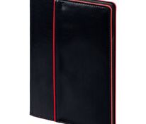 Ежедневник Alanis, недатированный, черный с красным арт.18299.35