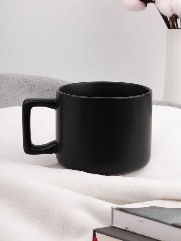 Чашка Jumbo в коробке матовая, черная арт.31114.30