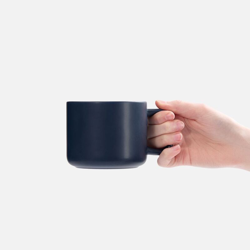 Чашка Jumbo в коробке матовая, темно-синяя арт.31114.40