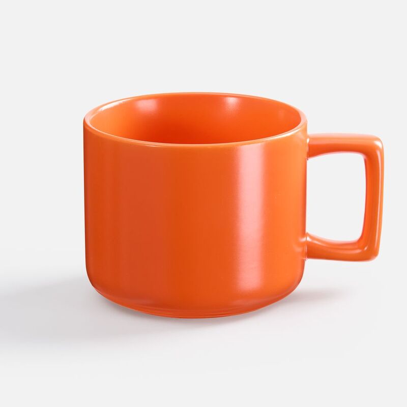 Чашка Jumbo в коробке матовая, оранжевая арт.31114.20