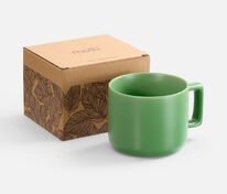 Чашка Jumbo в коробке матовая, зеленая арт.31114.90