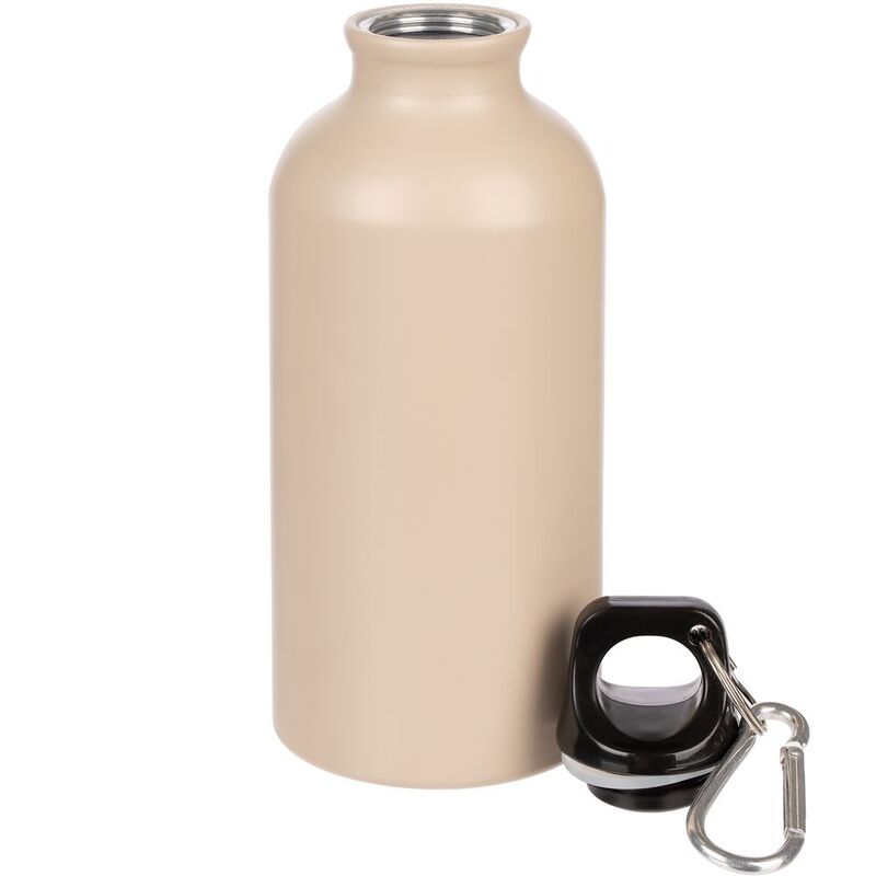 Бутылка для воды Funrun 400, светло-бежевая арт.15423.12