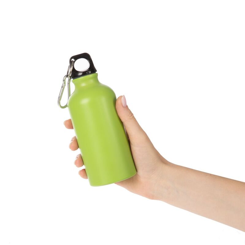 Бутылка для воды Funrun 400, зеленое яблоко арт.15423.98