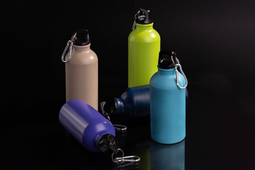 Бутылка для воды Funrun 400, зеленое яблоко арт.15423.98