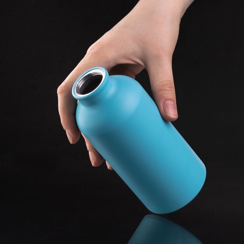 Бутылка для воды Funrun 400, светло-бирюзовая арт.15423.49