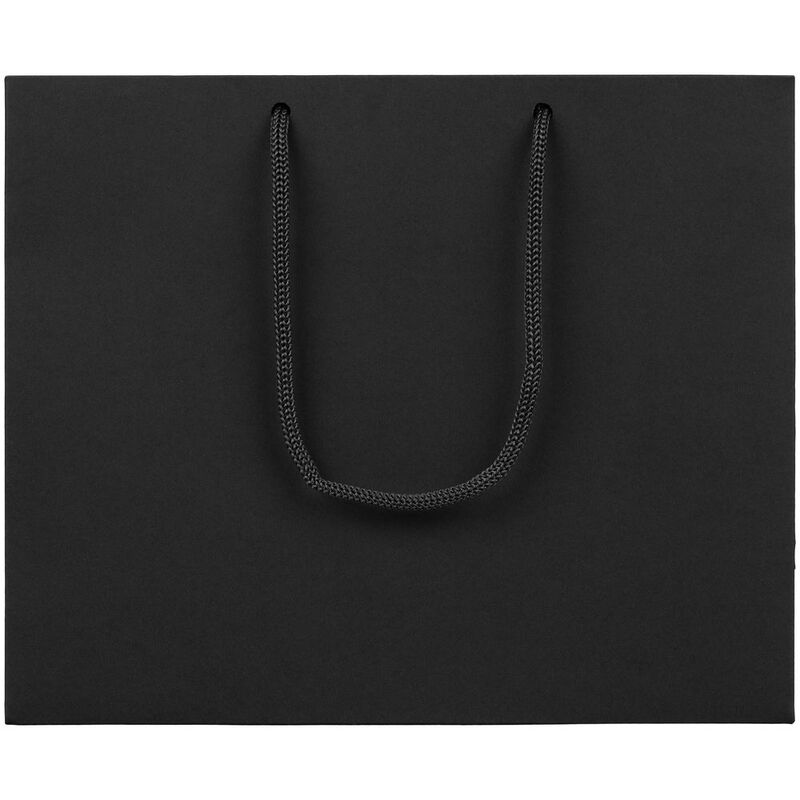 Пакет бумажный Ample Plus S, черный арт.18429.30