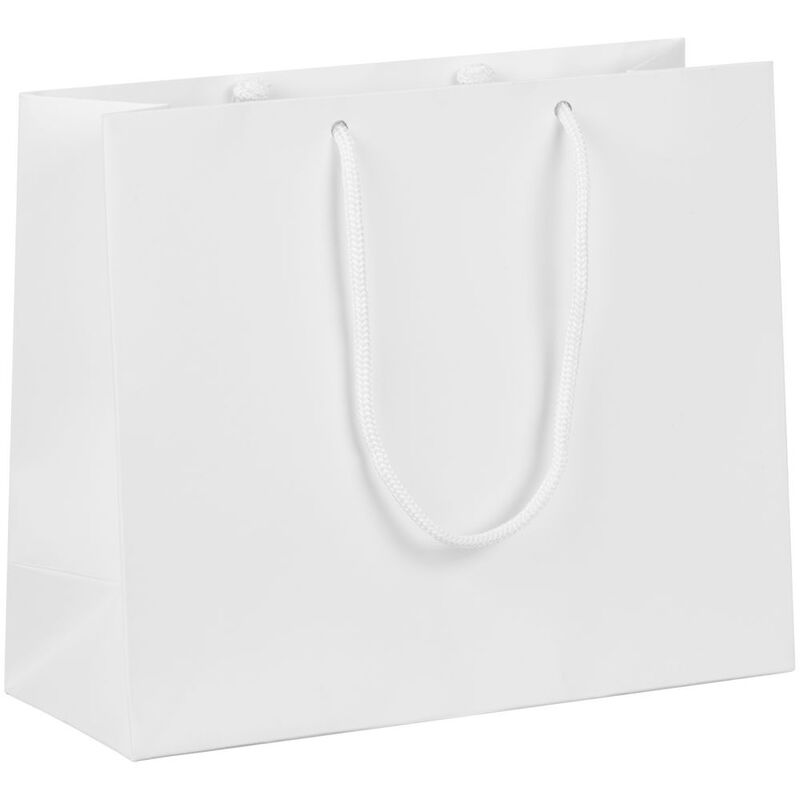 Пакет бумажный с ламинацией Lami Tote S, белый арт.18437.60