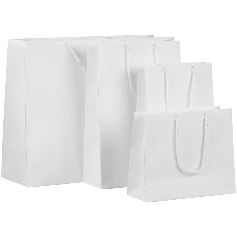 Пакет бумажный с ламинацией Lami Tote S, белый арт.18437.60