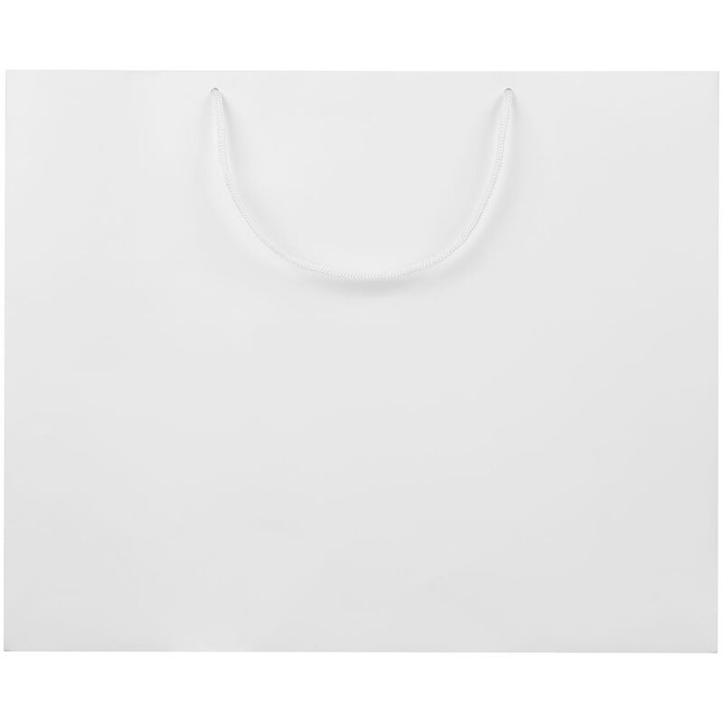 Пакет бумажный с ламинацией Lami Tote L, белый арт.18439.60