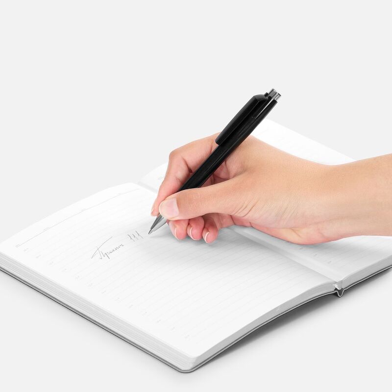 Ручка шариковая Klippa, черная арт.17691.30