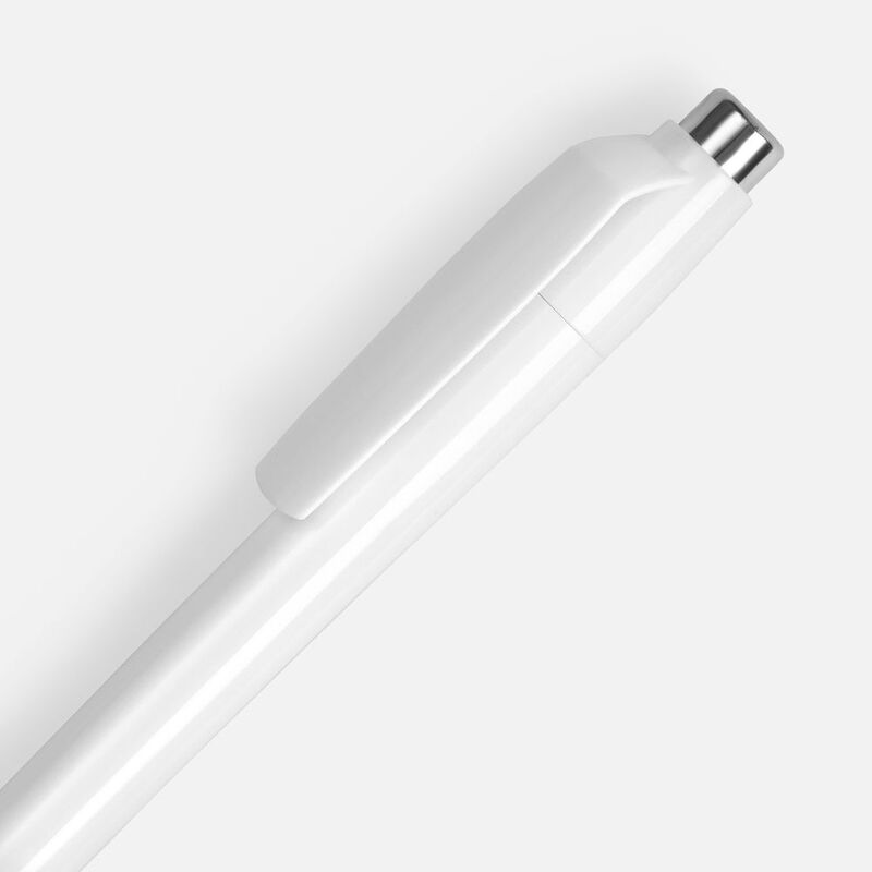 Ручка шариковая Klippa, белая арт.17691.60