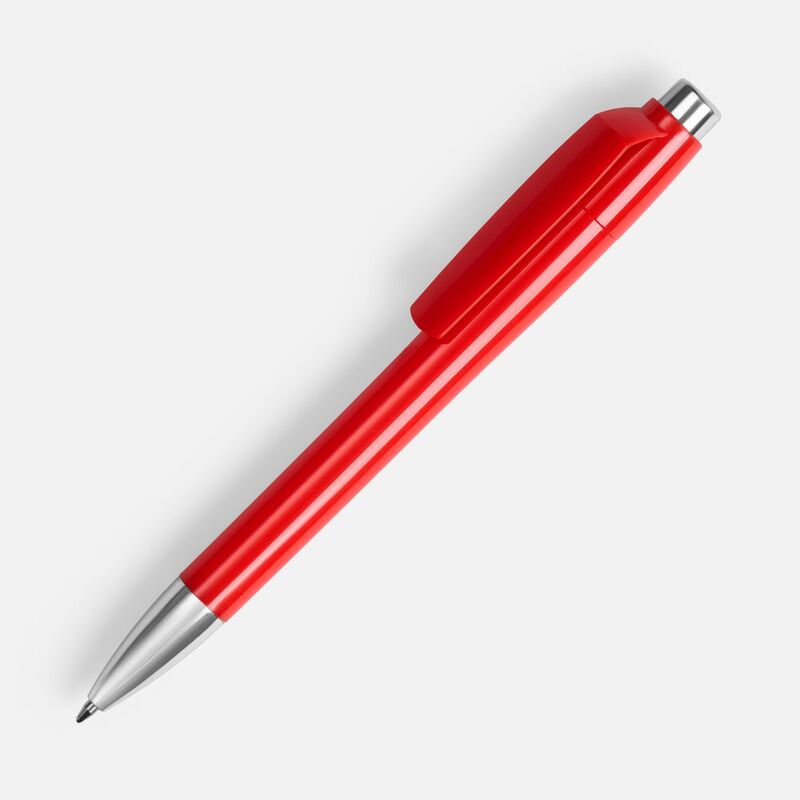 Ручка шариковая Klippa, красная арт.17691.50