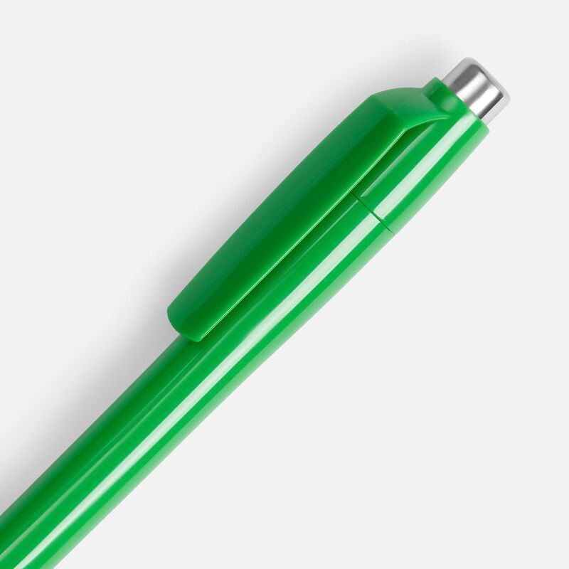 Ручка шариковая Klippa, зеленая арт.17691.90