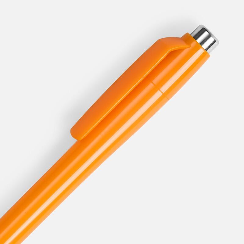 Ручка шариковая Klippa, оранжевая арт.17691.20