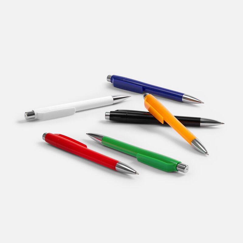 Ручка шариковая Klippa, оранжевая арт.17691.20